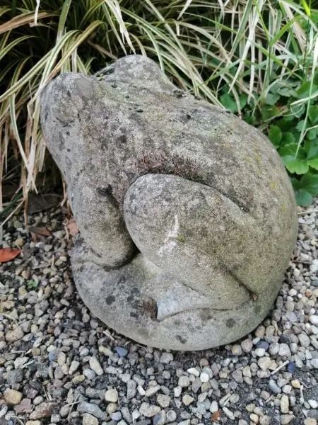 Artikelbild 4 des Artikels “Frosch, ca. 23cm. Steinguss “